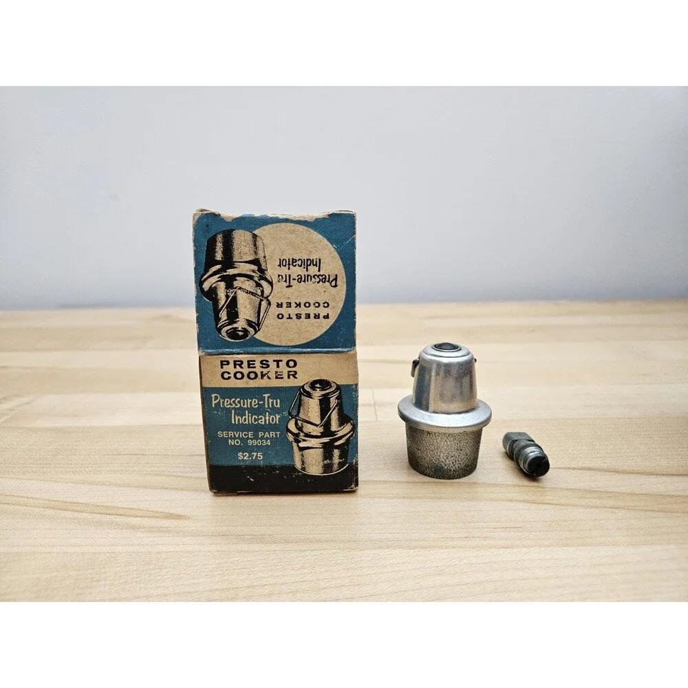 Vintage Presto Cooker Pressure-Tru Indicator Jiggler Top Part # 82063 / 99034
